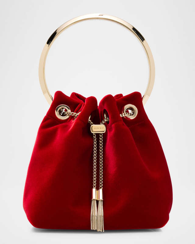 Bon Bon Velvet with Metal Handle